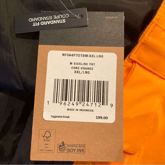 North Face Sickline Orange XXL - Picture 5 of 11